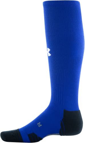 Under Armour Adult Team Over-The-Calf Socks, 1-Pair, Royal/Black/White, Large