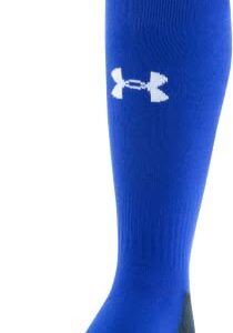 Under Armour Adult Team Over-The-Calf Socks, 1-Pair, Royal/Black/White, Large