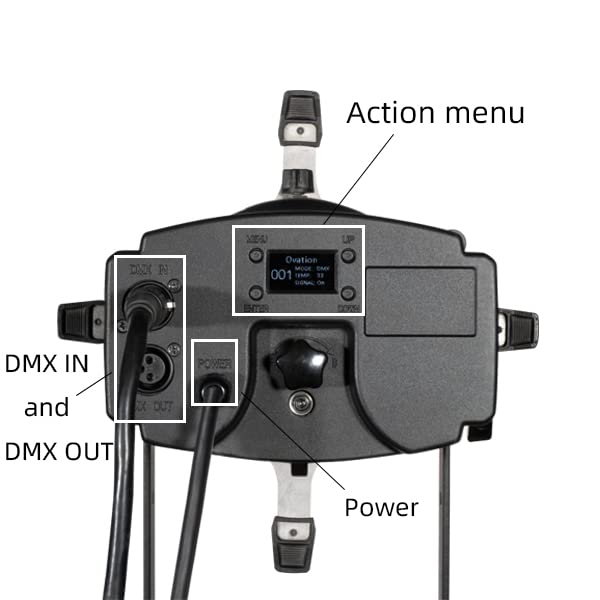 ZVH Reborn 200 Source Four LED retrofit, Upgrade your source 4 profile in just seconds, for Conference Live Broadcast Studio Photography Recording YouTube, Film Shooting, Museum. (5600K (5-pin))