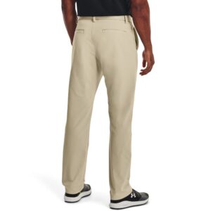 Under Armour Men's Straight Leg Tech Pants, (289) Khaki Base/Khaki Base/Khaki Base, 34/34