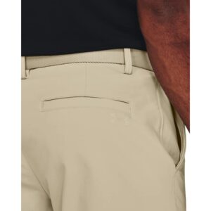 Under Armour Men's Straight Leg Tech Pants, (289) Khaki Base/Khaki Base/Khaki Base, 34/34