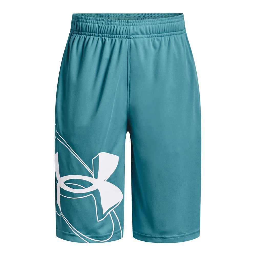 Under Armour Boys Prototype 2.0 Shorts, (433) Glacier Blue / / White, Youth Small