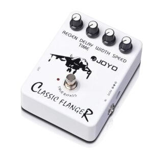 JOYO R-10 Analog Delay Pedal Bundle with JF-07 Classic Flanger Effect Pedal for Electric Guitar