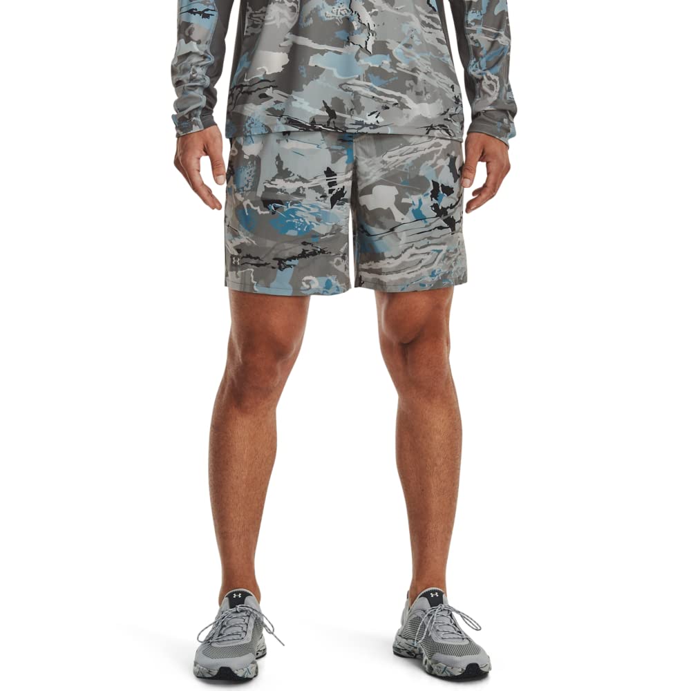 Under Armour Men's Shorebreak Boardshort, (012) Pitch Gray/Pitch Gray/Mod Gray, 3X-Large