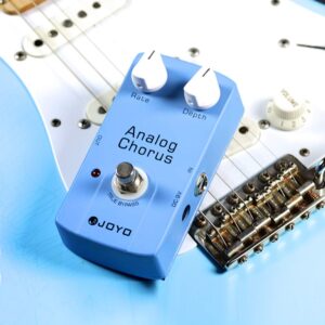 JOYO JF-32 Hot Plexi Distortion Effect Pedal Bundle with JF-37 Chorus Pedal for Electric Guitar