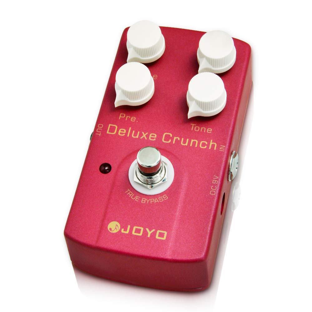 JOYO JF-06 Vintage Phase Effect Pedal Bundle with JF-39 Deluxe Crunch Distortion Pedal for Electric Guitar