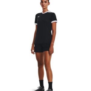 Under Armour Womens Maquina 3.0 Shorts, (001) Black / / White, Medium