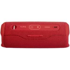 JBL JBLFLIP6REDAM Flip 6 Portable Waterproof Bluetooth Speaker Red 2 Pack