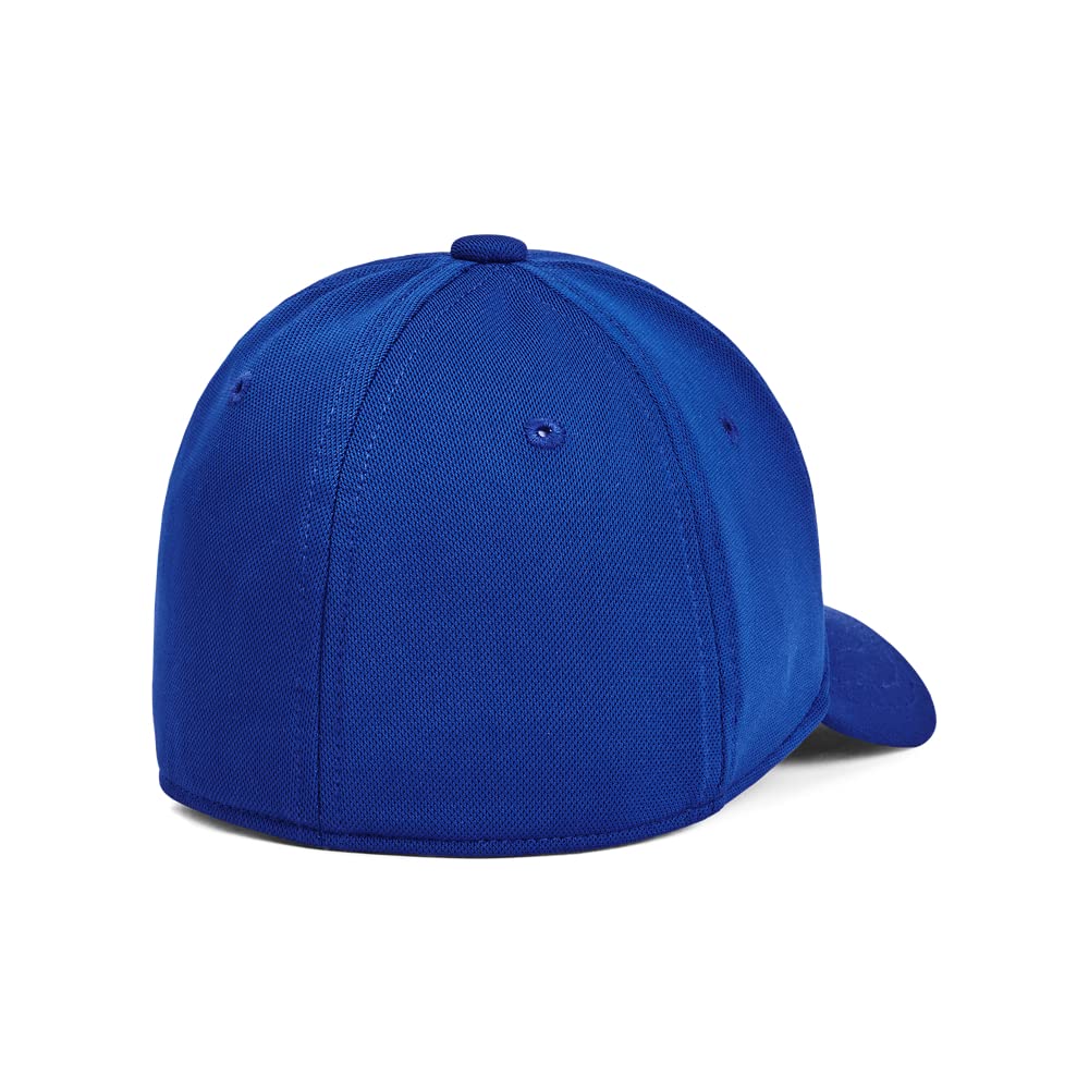 Under Armour Boys Blitzing Cap Stretch Fit, (400) Royal / / White, Medium/Large