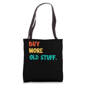 vintage thrifting lover thrift shopping lover funny thrifter tote bag