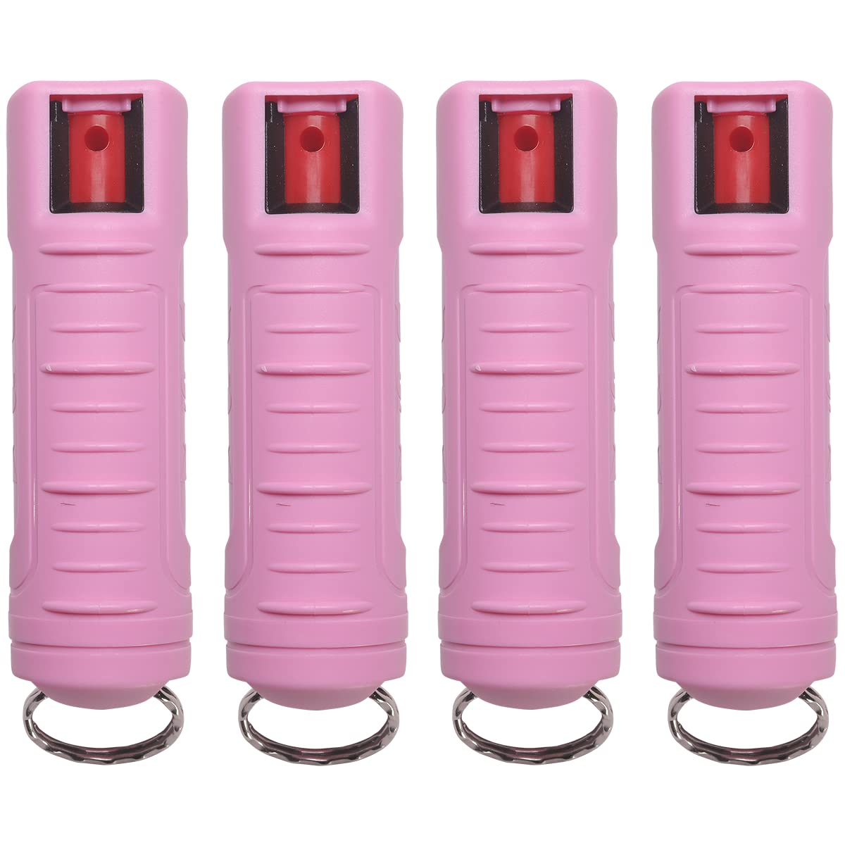 VEXOR Pepper Spray, Maximum Police Strength OC Spray, Attachable Keychain, 6 Pack Pink by Zarc International