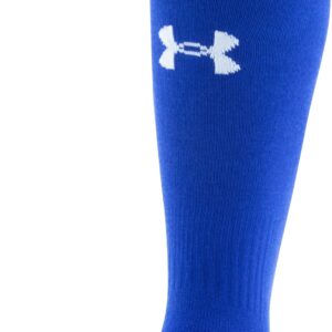 Under Armour Adult Team Over-The-Calf Socks, 1-Pair, Royal/Black/White, X-Large