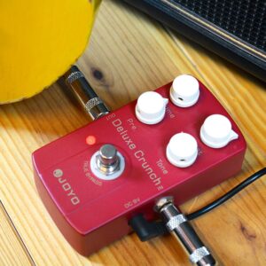 JOYO JF-06 Vintage Phase Effect Pedal Bundle with JF-39 Deluxe Crunch Distortion Pedal for Electric Guitar