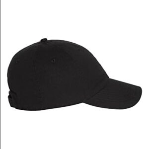 Classic Dad Cap VC300A / Custom Hats/Embroidery Hats/Monogram Hats (Black)