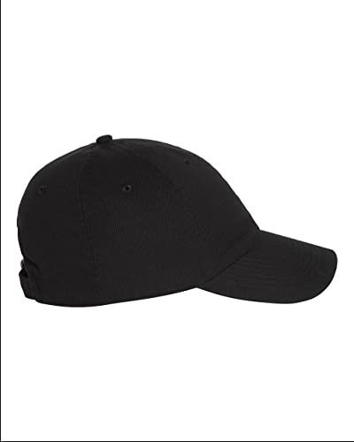 Classic Dad Cap VC300A / Custom Hats/Embroidery Hats/Monogram Hats (Black)