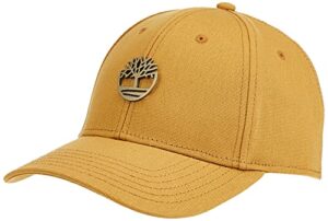 timberland men's heavy canvas bb cap w/xl metal tree, peanut, one size