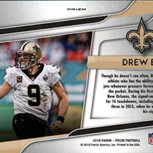 2018 Panini Prizm Hype Prizm #15 Drew Brees NM-MT New Orleans Saints Football