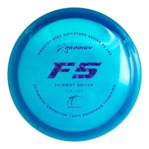 Prodigy Disc Seppo Paju 400 F5 | 2022 Signature Series | Slightly Understable Disc Golf Fairway Driver | Extremely Durable | Flies Far & Straight | 170-176g (Colors May Vary)