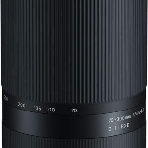 Tamron 70-300mm f/4.5-6.3 Di III RXD Lens for Sony E with Advanced Accessory and Travel Bundle | Extended 6 Years Tamron Warranty | AFA047S-700 | Tamron 70-300mm Sony E Lens