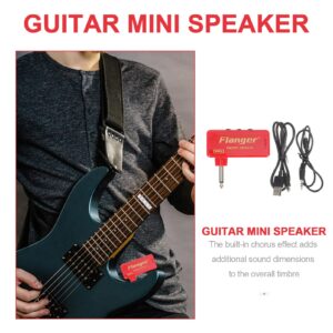 1 Set Guitar Mini Speaker Electric Bass Mini Speaker Mini Speaker for Electric Bass Guitar Headphone Amplifier Portable Indoor Practice Speaker Portable Bass Speaker