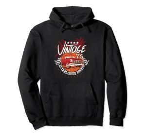 car - hot rod classic vintage car pullover hoodie