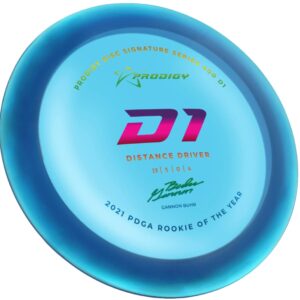 Prodigy Disc Gannon Buhr 400 D1 | 2022 Signature Series Edition | 170-174g | Disc Golf Distance Driver | Great for Headwind & Overstable Drives | Overstable Distance Driver | Colors May Vary