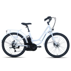 Totem Electric Bike for Adults 26'', Urban Electric Bicycle with 250W Removable 25.2V 16Ah Lithium Battery, City Electric Bike with 7-Speed Gears