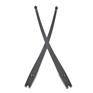 ZSHJGJR Foam Core ILF Longbow Limbs 64inch ILF Limbs 20-50lbs Compatible for 19" Bow Riser for Archery ILF Takedown Longbow Limbs Replacement Right Hand (45lbs)