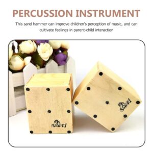 ERINGOGO Music Box Funny Music Toy Instrument Plaything Musical Instrument Toy Early Education Toy Musical Plaything Percussion Plaything Educational Toy Musical Toy Sand Hammer Toy