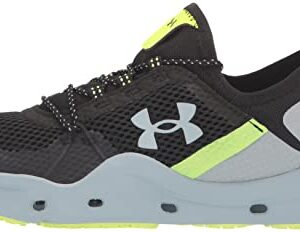 Under Armour Men's Micro G Kilchis, (002) Black/Harbor Blue/Harbor Blue, 8, US