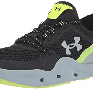 Under Armour Men's Micro G Kilchis, (002) Black/Harbor Blue/Harbor Blue, 8, US