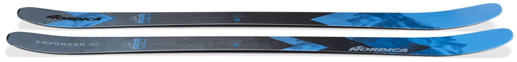 Nordica Men Enforcer 104 Free Skis, Color: Blue/Grey (0A230400001)