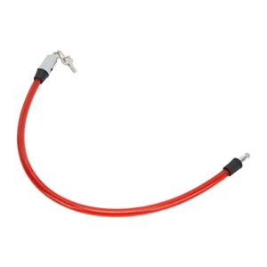 Bike Cable, Steel Wire Cable Lock Durable Material Portable Size for Motorcycle for Gate for Bike(red)