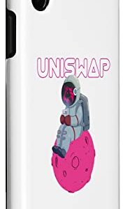 iPhone X/XS Uniswap UNI Cute Moon Man Crypto Currency Investor Trader Case