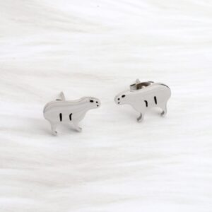 Capybara Gift Capybara Stud Earrings Animal Lover Gift for Her (Capybara Stud)