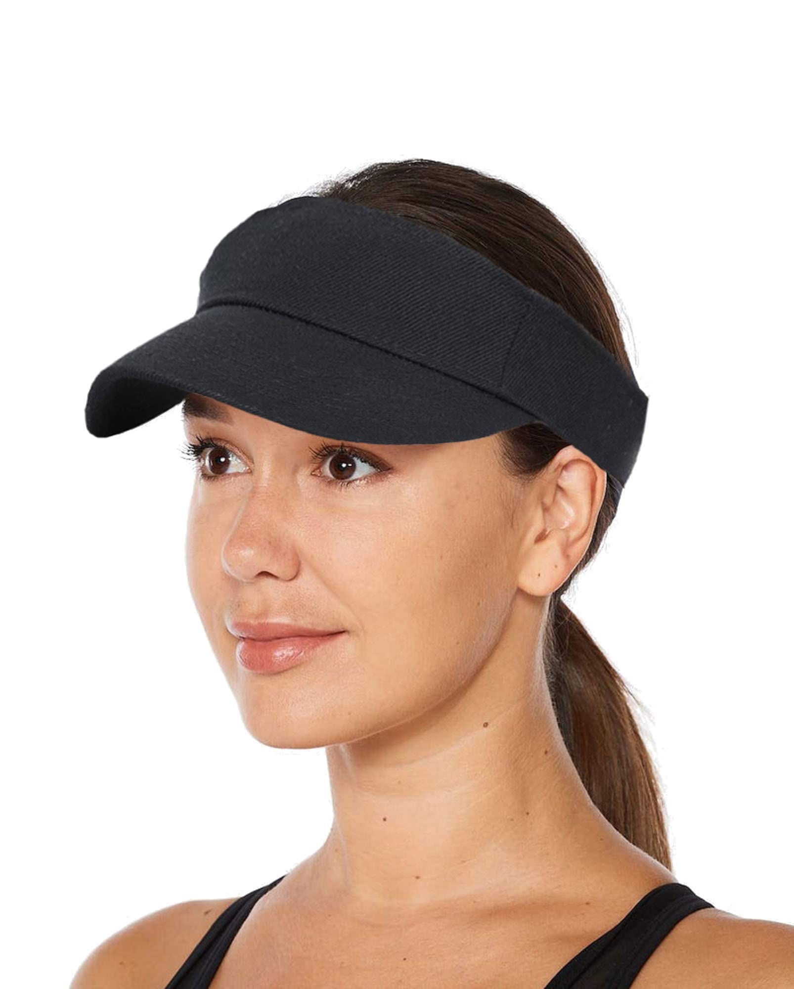 Sun Visor Hat for Women Men Adjustable Sports Cap Golf Tennis