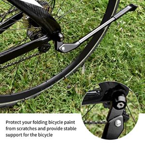 Shanrya Bike Kickstand, Cycling Kickstand Practical to Use High Reliability Convenient to Use Lightweight for Outdoor for Road Bikes