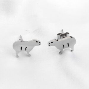 Capybara Gift Capybara Stud Earrings Animal Lover Gift for Her (Capybara Stud)