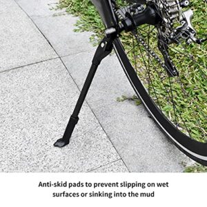 Shanrya Bike Kickstand, Cycling Kickstand Practical to Use High Reliability Convenient to Use Lightweight for Outdoor for Road Bikes