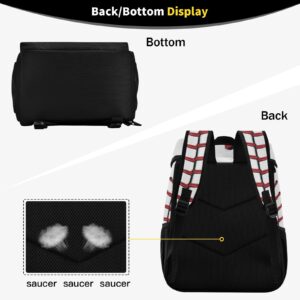 Softball Baseball Cooler Backpack for Women Men Picnic Cooler Bags Insulated Waterproof Leak Proof Portable Lunch Backpack for Work Hiking, Camping, Picnic