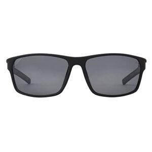 Ironman Enthusiast Square Sport Sunglasses for Men, Black, 61mm