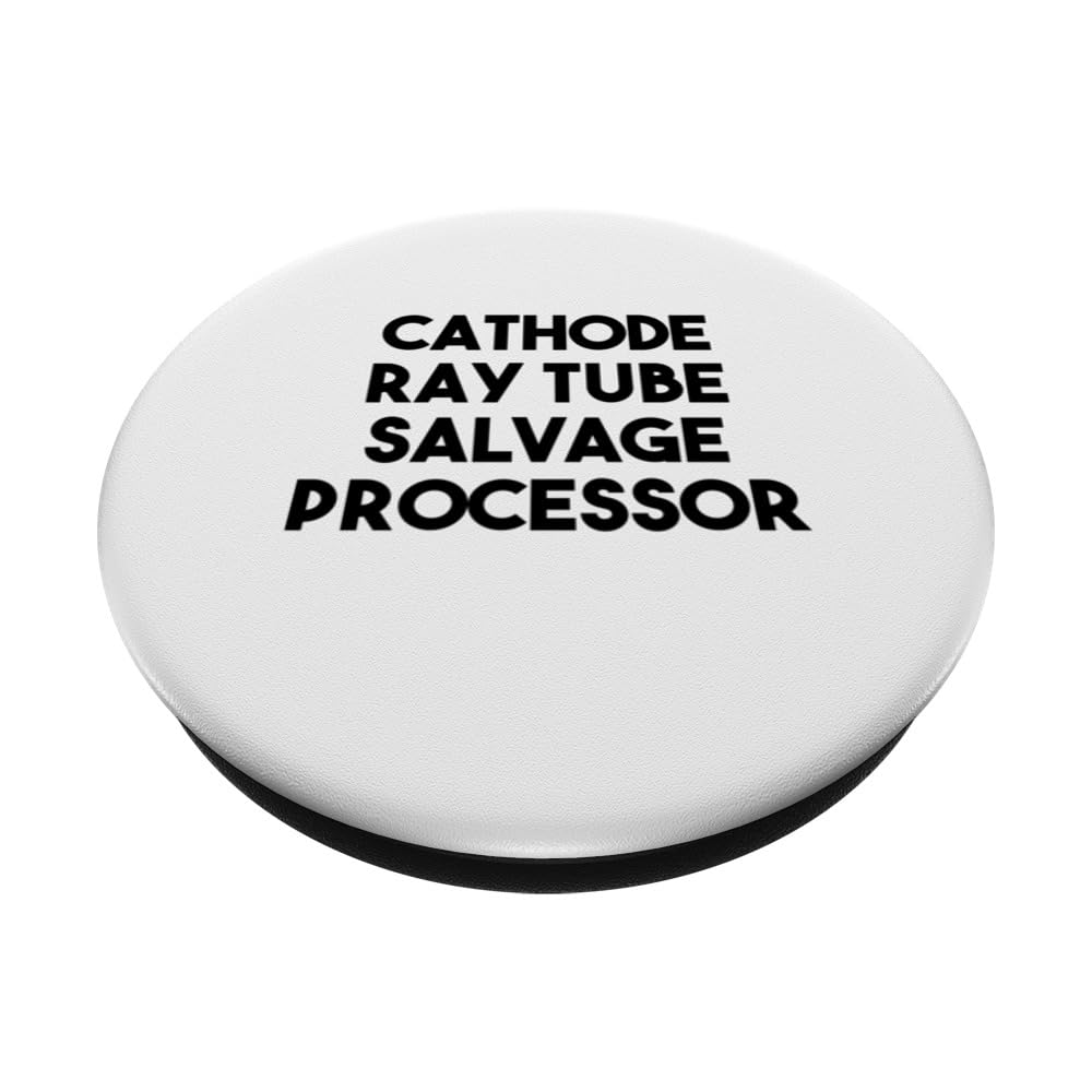 Cathode Ray Tube Salvage Processor PopSockets Standard PopGrip