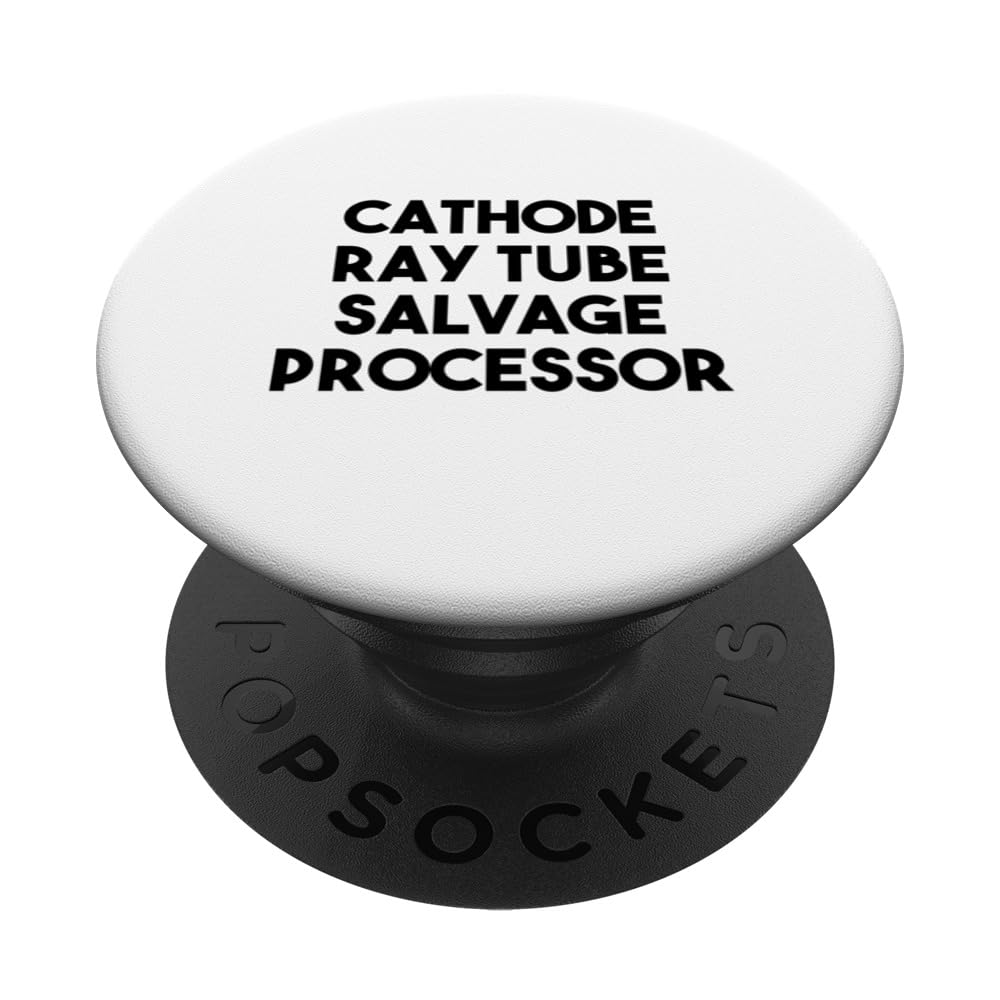 Cathode Ray Tube Salvage Processor PopSockets Standard PopGrip