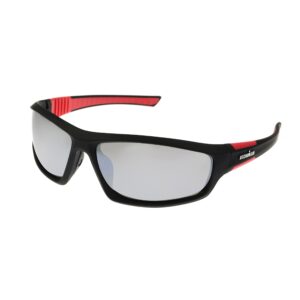 ironman dextro wrap-around sport sunglasses for men, black, 65mm