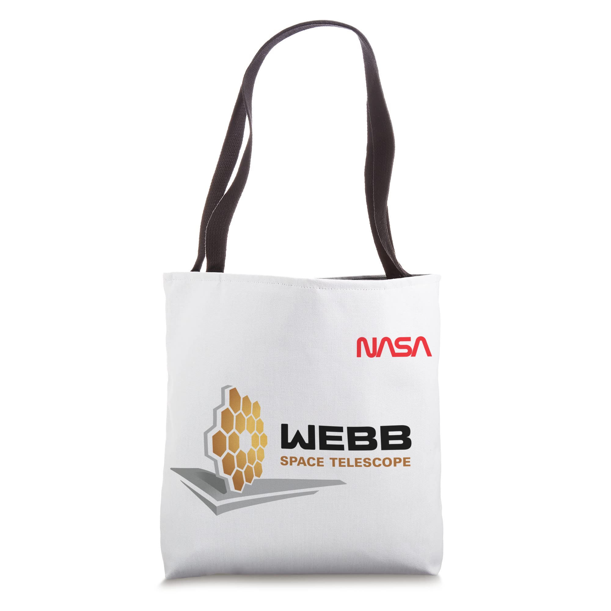 NASA James Webb Space Telescope JWST Worm ESA CSA Logo Tote Bag