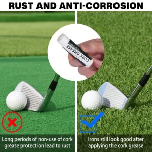 LZFAN Golf Slick Stick Compound Anti-Slice, Hook and Spin Reduction Stick, Marking Practice Aid, Increase Distance & Improve Accuracy (1)