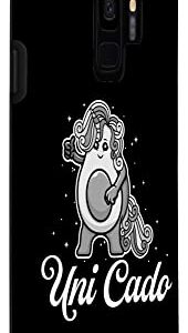 Galaxy S9 Uni Cado, Cute Avocado, Funny Unicorn, Guacamole, Vegan Case