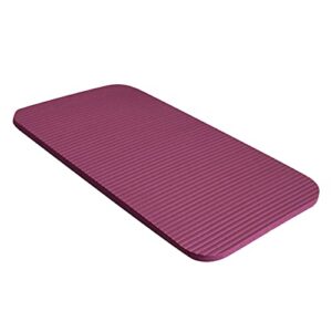 yobuybuy yoga mat non-slip thick fitness pad universal physio pilates mat non slip camping pad 380 * 210 * 6mm