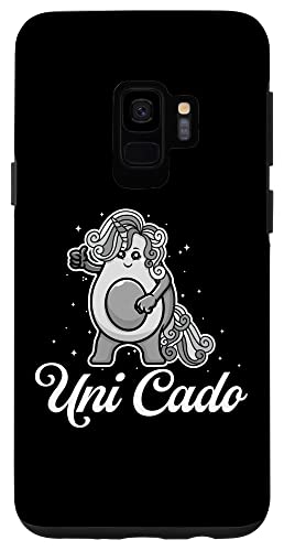 Galaxy S9 Uni Cado, Cute Avocado, Funny Unicorn, Guacamole, Vegan Case