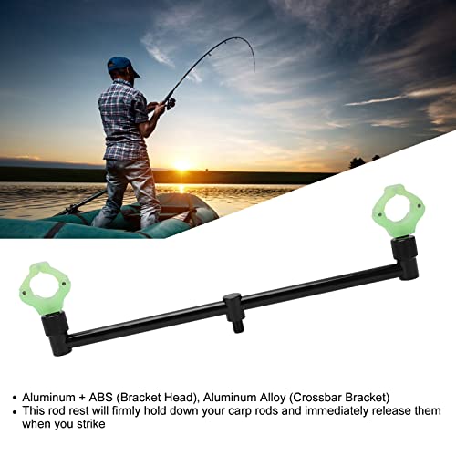 Xirfuni Magnetic Bracket Head, Professional Fishing Tool Accessories Universal Thread Design Convenient Fishing Rod Holder for Fishing